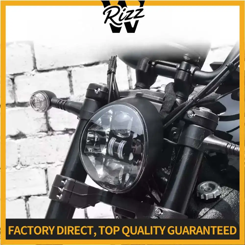 【Factory Direct】Motorcycle LED Head Light Assembly Fit Benda Dark Flag 500