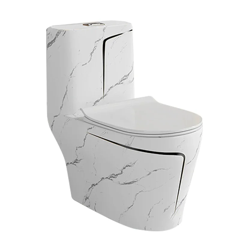 

High Quality Sanitary Ware Luxury Upflush One Piece Bowl Set Piss Commode Ceramic Toilet