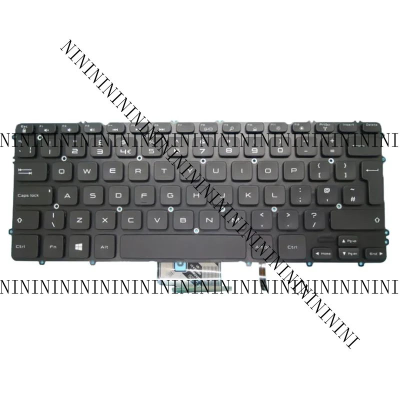 

. UK Laptop Keyboard For DELL For XPS 15 9530 For Precision M3800 03H5CJ 3H5CJ V143725AK1 United Kingdom Black With Backlit New