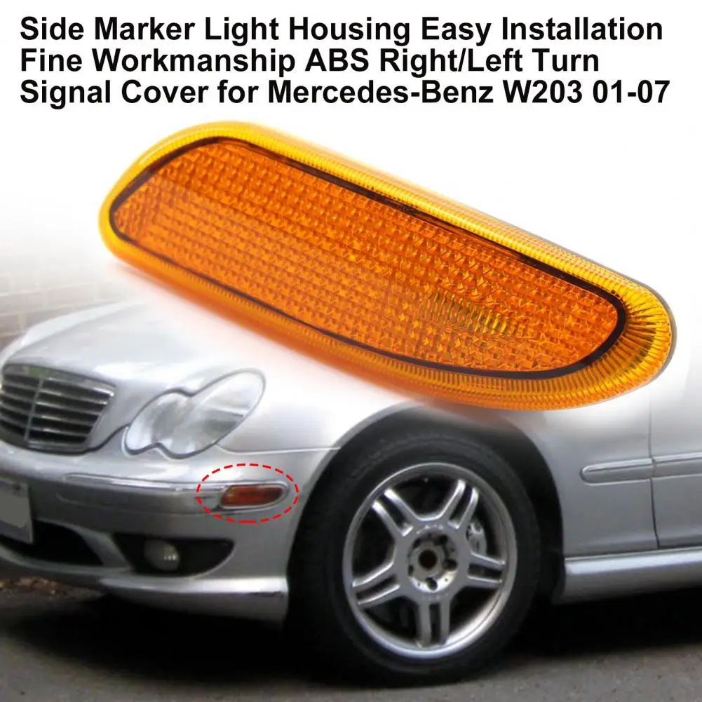 Convenient Side Marker Light Housing Portable Side Marker Light Bezel Durable Modified Part