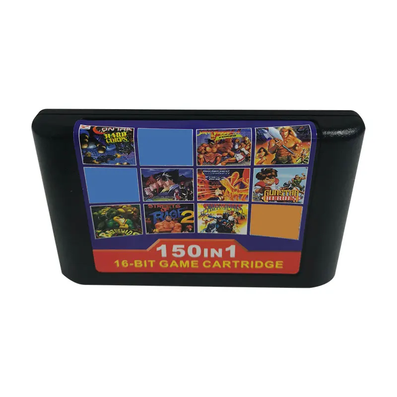 150IN1 Game Cartridge For 16 Bit NTSC And PAL ViACdeo Game Console