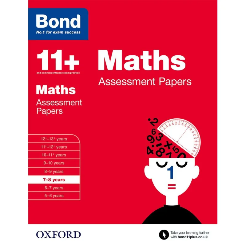 BOND 11 ASSESSMENT PAPERS MATHS 78 YRS Bond 11 Oxford University Press 9780192740120 Book