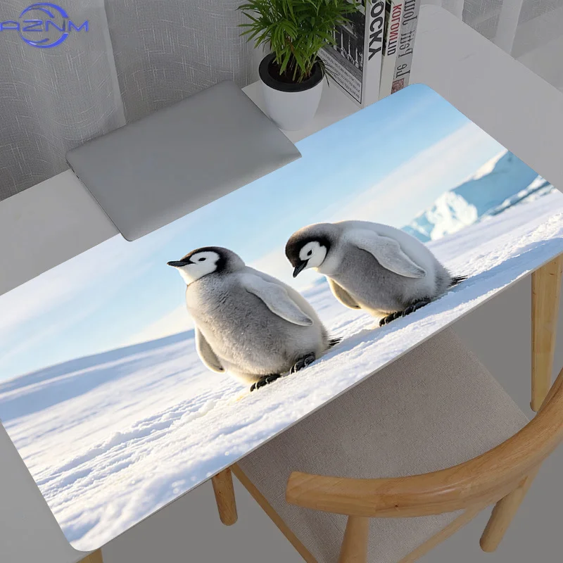 Mouse Pad Penguin Cute Xxl Gaming Accessories Computer Keyboard Gamer Designed Specifically For e-sports Games Mousepad