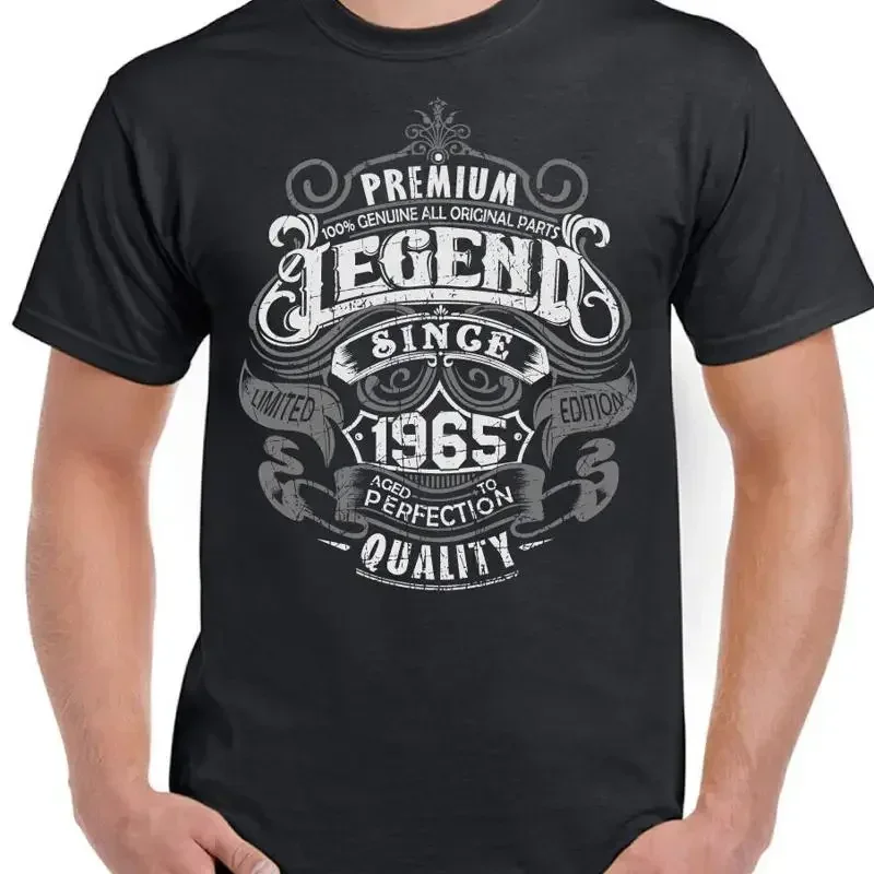 60th Birthday 1965 Mens Funny 60 Year Old Excellent Premium Legend Since T shirt