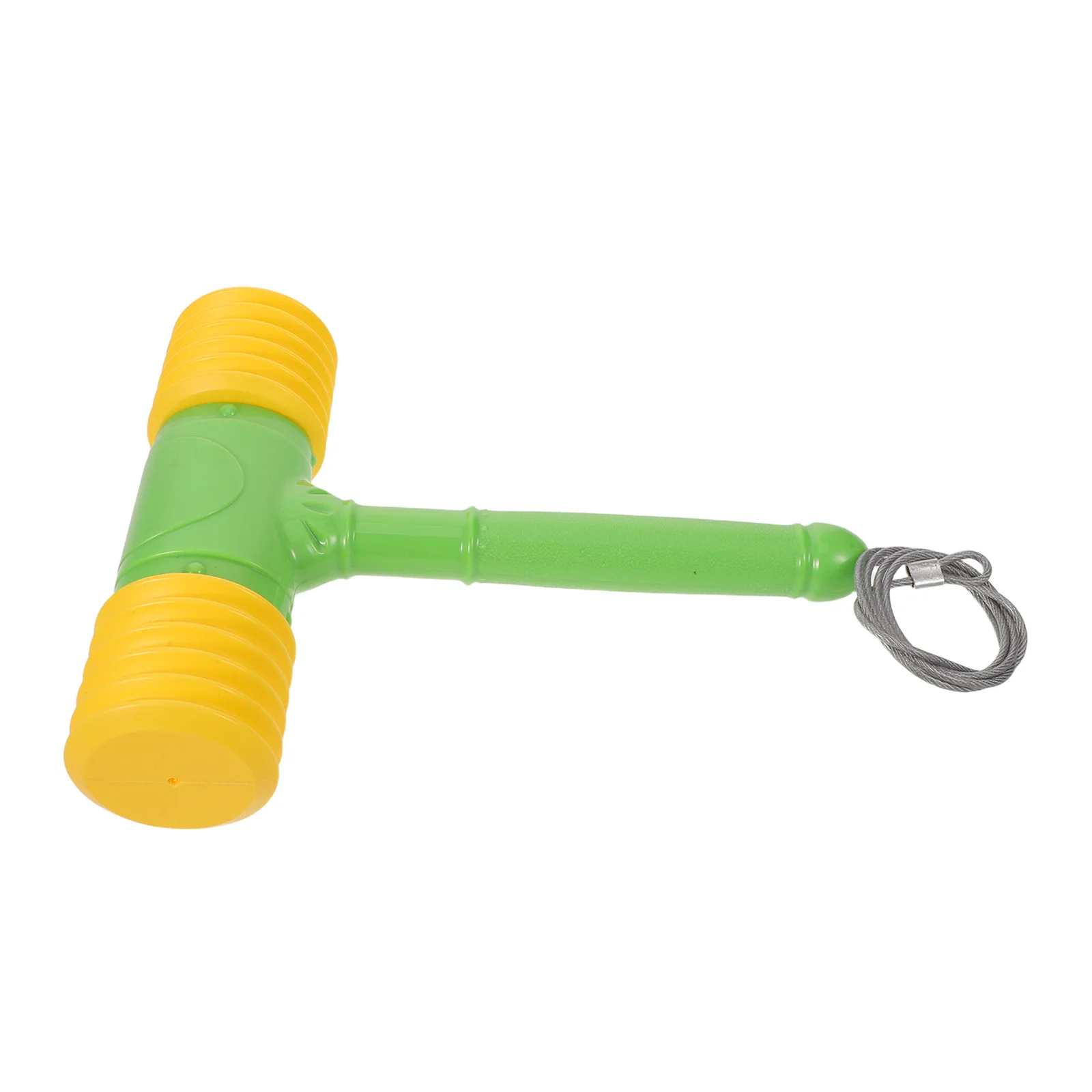 Maillet de frappe pour enfants, accessoires de jeu de frappe, marteau en plastique jaune, améliore la Coordination œil-main, divertissement Portable amusant en famille