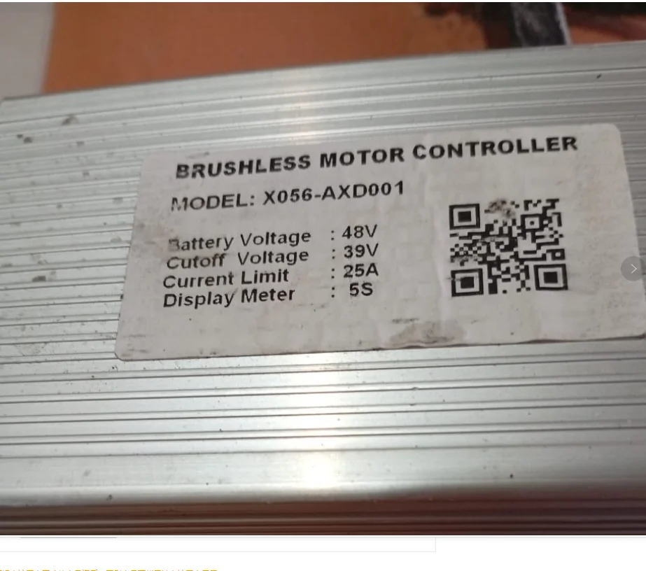 

X056-AXD001 BRUSHLESS MOTOR CONTROLLER(customized) 36/48V 18A Updated Parts ENGWE Electric Bicycle Kits
