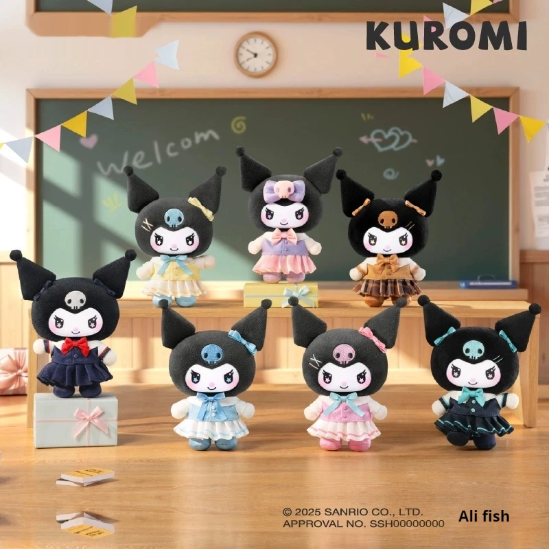 

Sanrio Family Kuromi Blind Box Campus Diary Vinyl Doll Figure Backpack Pendant Trend Toy Ornaments Children'S Birthday Gifts