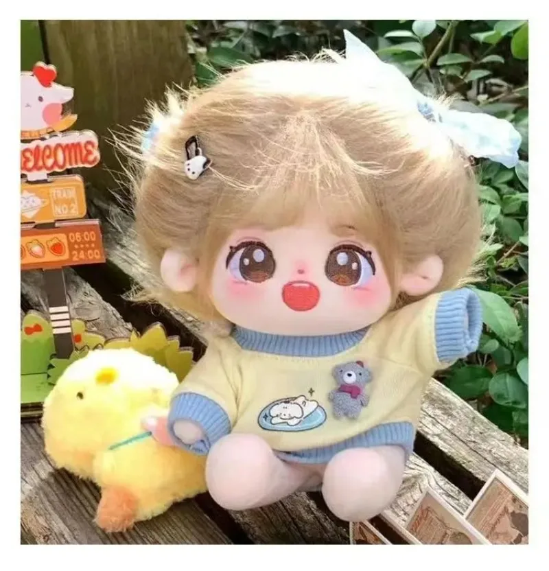 220cm Cotton Doll Sweet Nude Doll Red Plush Dress Up Baby Clothes Plush Toys Girls Cloth Dolls Collection Gift