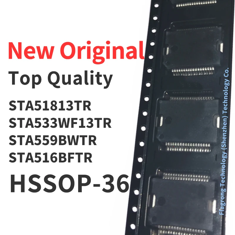 

10 Pieces STA51813TR STA533WF13TR STA559BWTR STA516BFTR HSSOP-36 Chip IC New Original