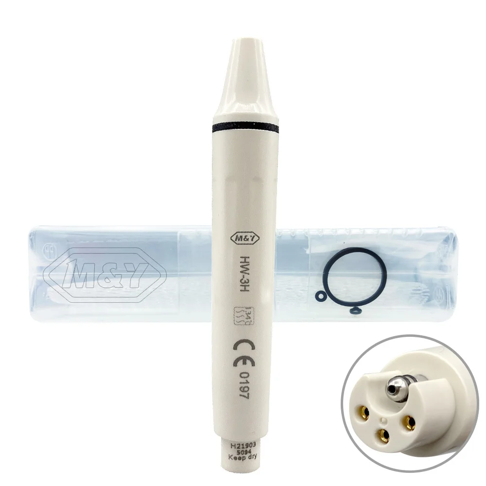 Dental Ultrasonic Piezo Scaler Handpiece HW-3H/ 5L HD7H/7L LED Fit for S*TELEC D*E WOOD*ECKER E*S V*N Dental Ultrasonic Scalers