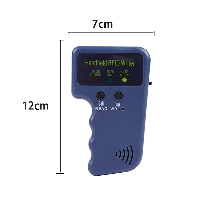 Handheld H-ID 125KHz EM4305 T5577 RFID Smart Duplicator Copier Writer Programmer Reader 5Pcs Rewritable Cards