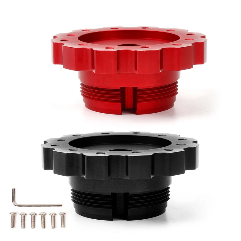 

Aluminum alloy adapter, suitable for the modified connection accessories of the base of the Laishida PXN V10 game steering wheel