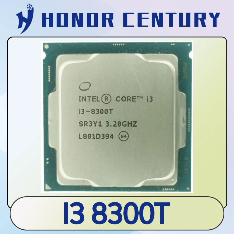 

Core i3 8300T 3.2GHz 4-cores 4-threaded LGA 1151 CPU Processor