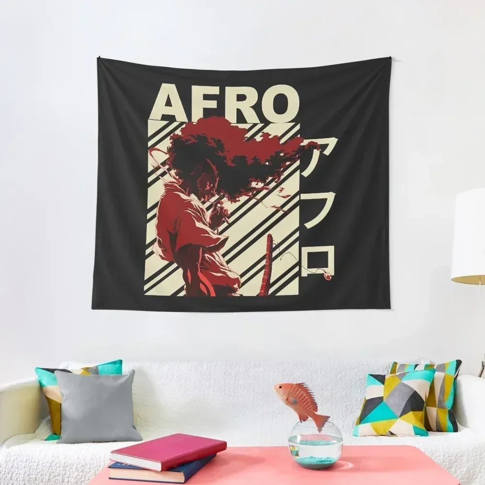 

AFRO - Vintage Art Tapestry Wall Decorations Korean Room Decor Tapestry