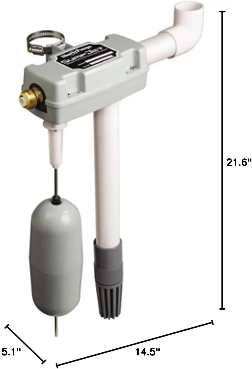 Water Powered Back-Up Pump, Gray