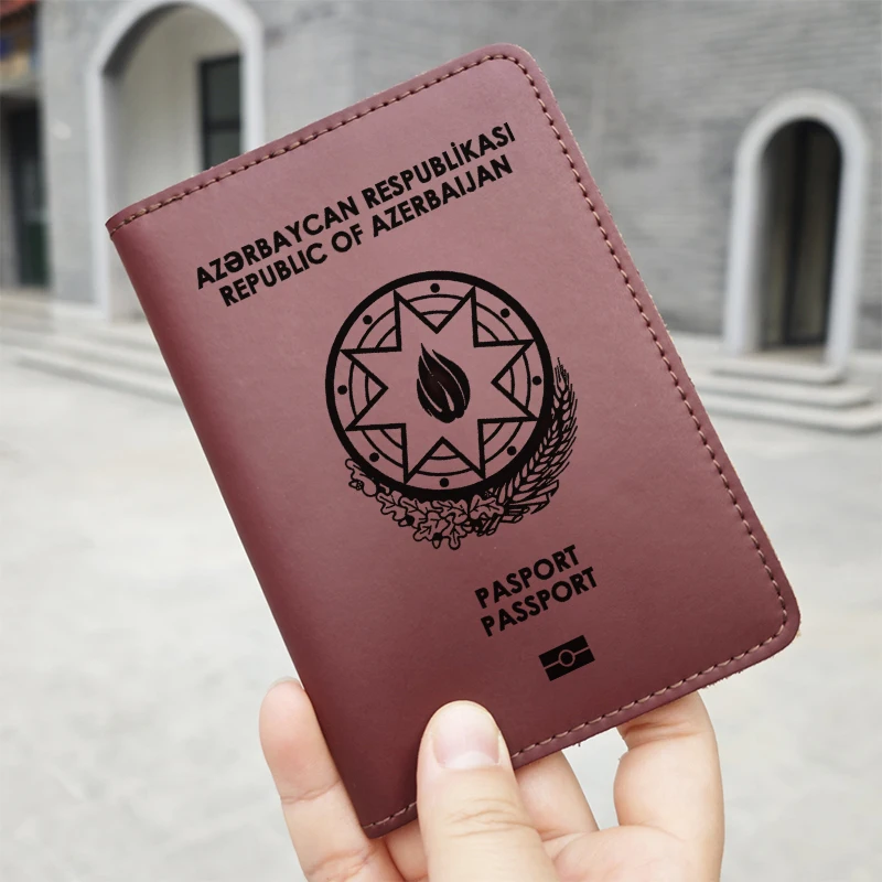 محفظة جلد طبيعي شخصية ، حامل جواز سفر ، غطاء اسم مخصص ، جمهورية الهند #1