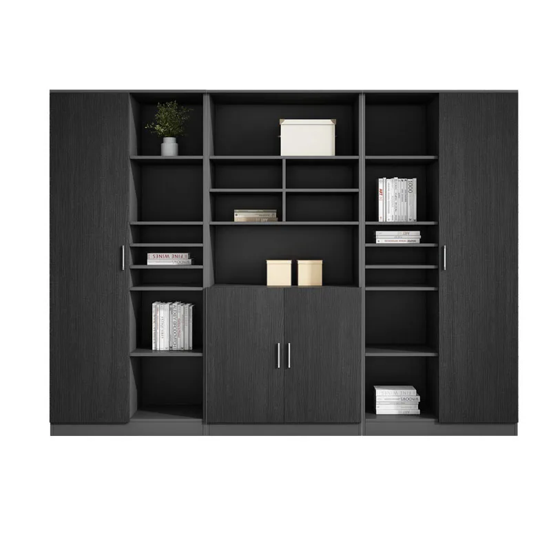 Armoire de Rangement Modulaire en Bois, Compacte et Moderne, Portes Hautes, Mobilier de Salon