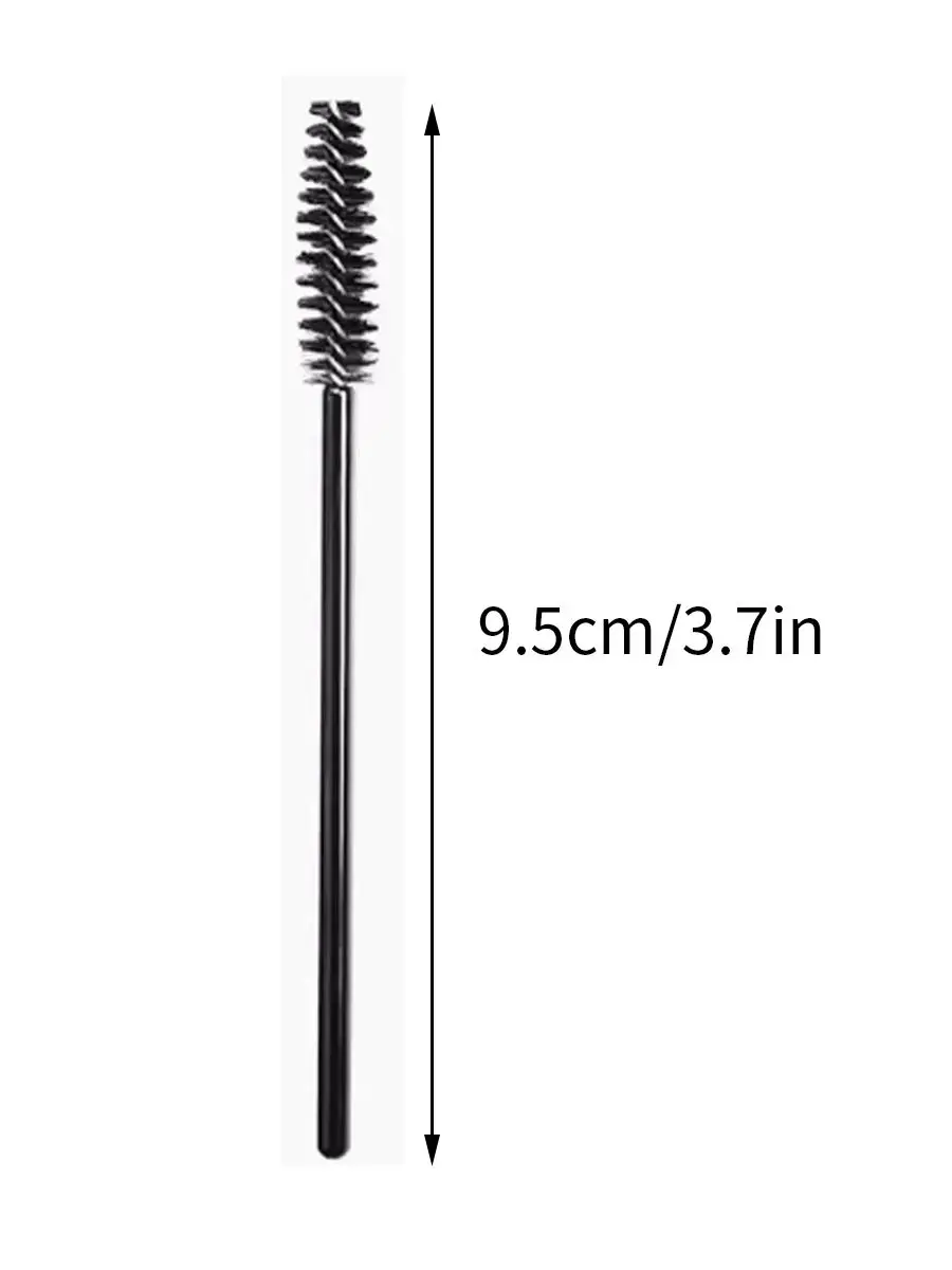 Microcepillo para pestañas, varitas para rímel, 50 piezas
