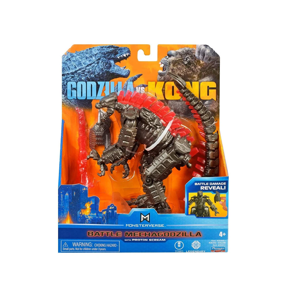 IN STOCK Playmates Godzilla vs Kong MonsterVerse Battle Mechagodzilla 6