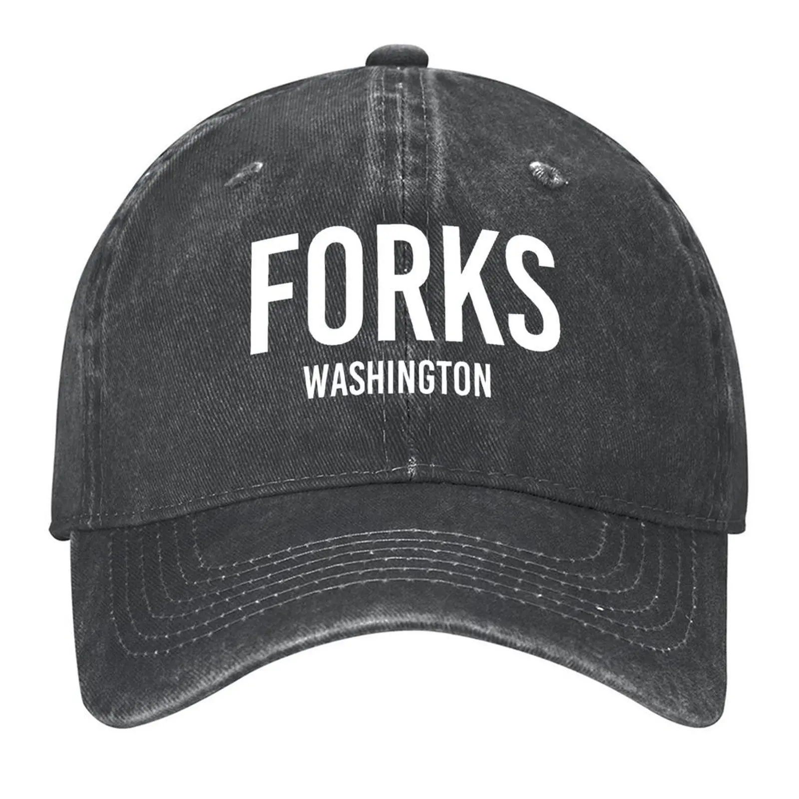

Forks Washington Wa Usa Patriotic Vintage Sports Baseball Cap sailor cap for men tea Hat Gentleman Hat For Women Men's