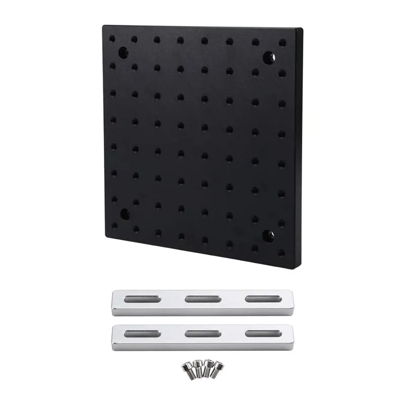 

Алюминиевая панель JHD для лазерного гравера с позиционирующими штангами — для лазерной платформы, обеспечивающая быстрое рассеивание тепла