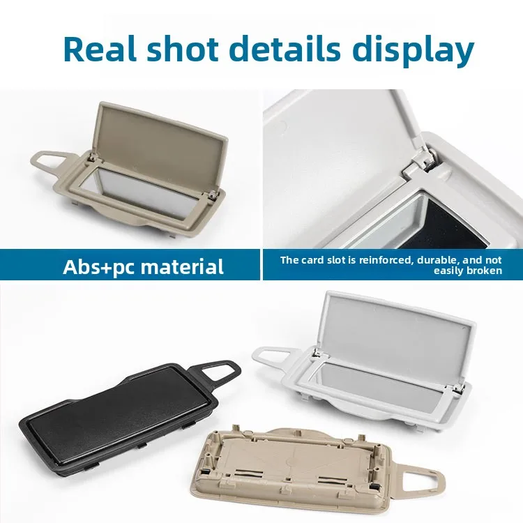 Picture 5: Suitable for Mercedes-Benz C-Class GLC-Class W205 2015-2021 W253 2016-2021 front sun visor makeup mirror sun visor mirror cover