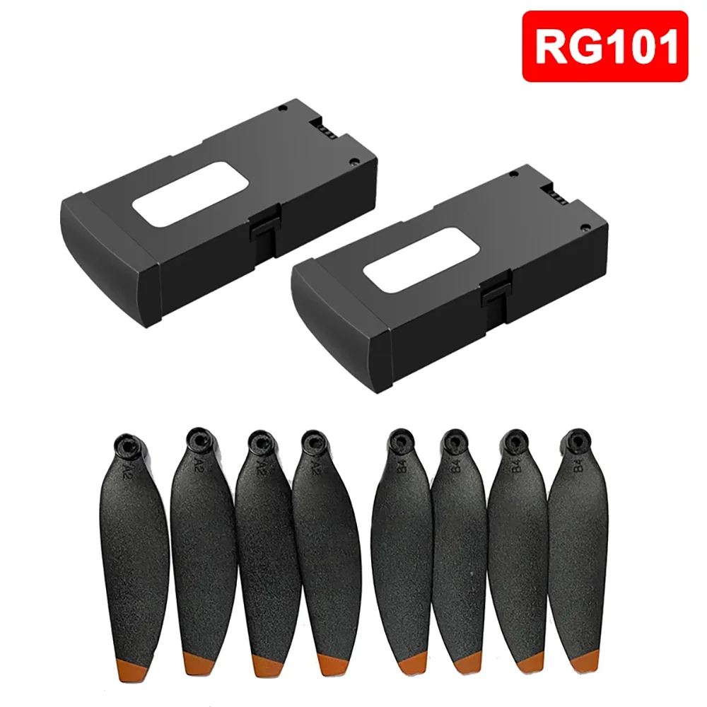 RG101 MAX RG101 PRO 4K Drone Original Spare Part Propeller Blade Maple Leaf Wing / Battery Part RG 101 Accessory