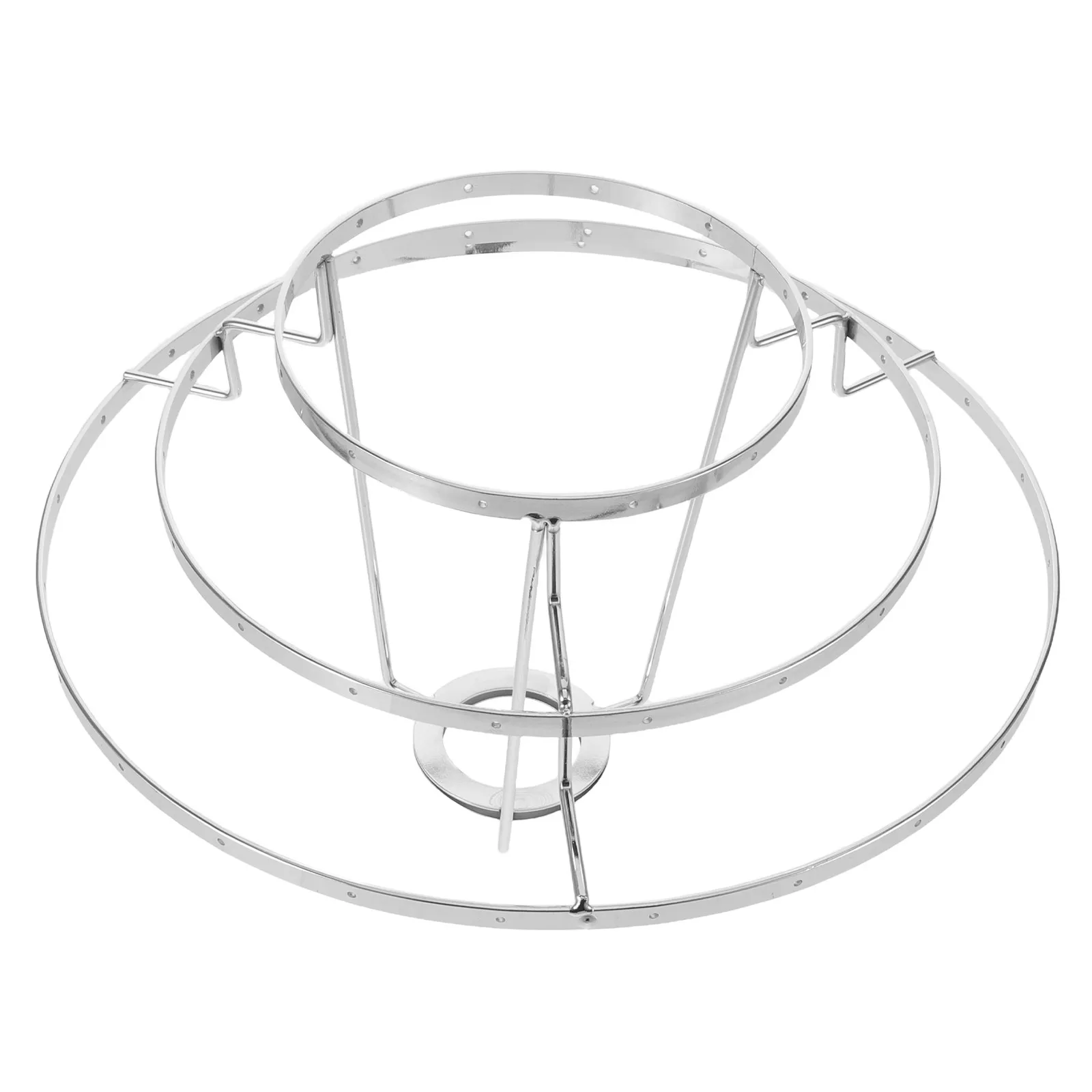 Vintage Iron Wire Lampshade Frame DIY Metal Cage Pendant Lamp Shade Holder for Hanging Ceiling Light Fixture Decoration E27