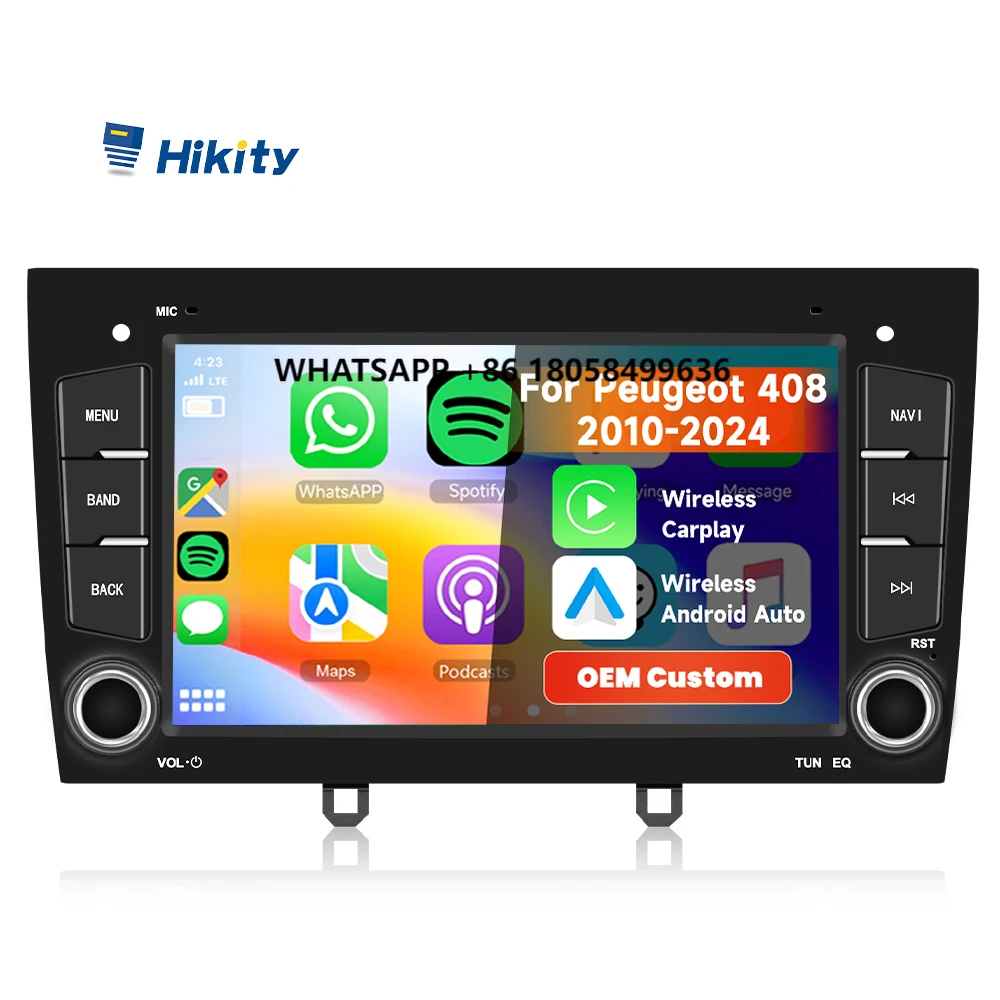Hikity Π΄Π»Ρ 408 2010-2024 7-Π΄ΡΠΉΠΌΠΎΠ²ΡΠΉ 4 + 64 ΠΠ Android Π°Π²ΡΠΎΠΌΠΎΠ±ΠΈΠ»ΡΠ½ΡΠΉ ΡΠ°Π΄ΠΈΠΎΠΏΡΠΈΠ΅ΠΌΠ½ΠΈΠΊ Π±Π΅ΡΠΏΡΠΎΠ²ΠΎΠ΄Π½ΠΎΠΉ CarPlay Android Auto GPS WIFI/GPS Π°Π²ΡΠΎΡΠ°Π΄ΠΈΠΎ ODM/OEM Hikity Π΄Π»Ρ 408 2010-2024 7-Π΄ΡΠΉΠΌΠΎΠ²ΡΠΉ 4 + 64 ΠΠ Android Π°Π²ΡΠΎΠΌΠΎΠ±ΠΈΠ»ΡΠ½ΡΠΉ ΡΠ°Π΄ΠΈΠΎΠΏΡΠΈΠ΅ΠΌΠ½ΠΈΠΊ Π±Π΅ΡΠΏΡΠΎΠ²ΠΎΠ΄Π½ΠΎΠΉ CarPlay Android Auto GPS WIFI/GPS Π°Π²ΡΠΎΡΠ°Π΄ΠΈΠΎ ODM/OEM