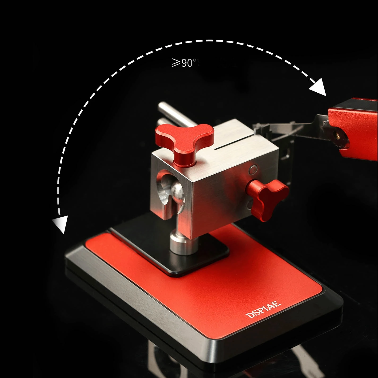 Imagem -06 - Dspiae-direcional Table Top Vise para Modeler Universal Power Tool Peças Ferramentas Artesanais At-tvb At-tva Novo