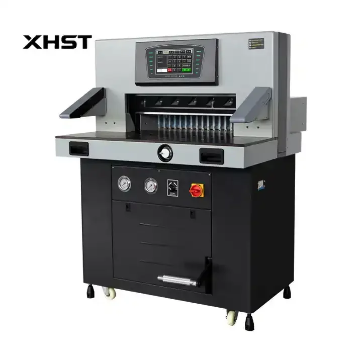 WD-6810L New Industrial A2 A3 A4 Size Semi-Automatic Hydraulic Computerized Paper Cutting Machine 26.7inch Heavy-Duty High