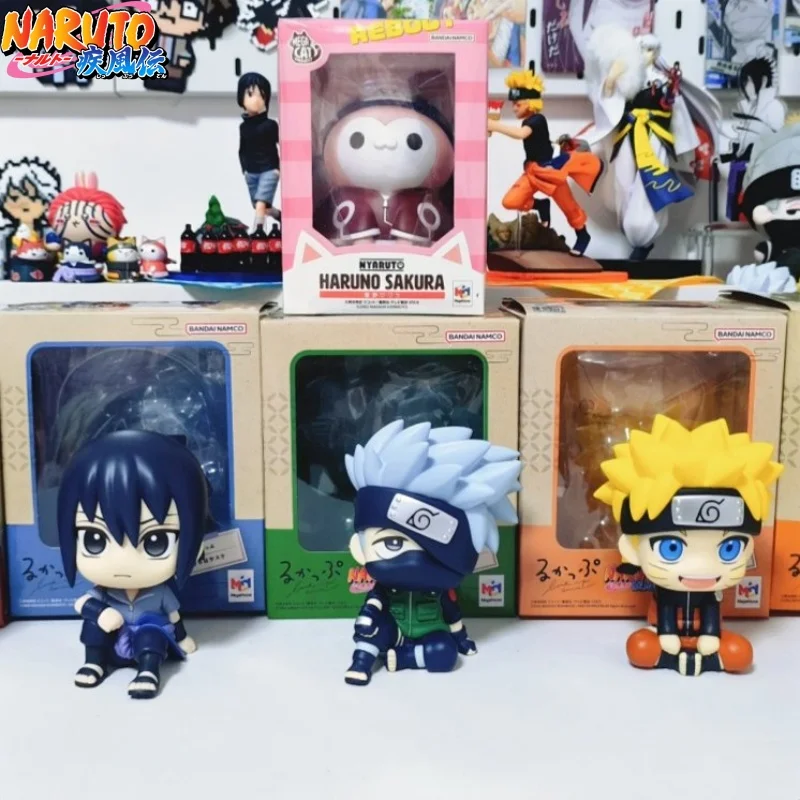 figurine-authentique-megahouse-look-up-naruto-shippuden-kakashi-uzumaki-naruto-sasuke-reedition-ornement-de-collection-accessoire-d'anime