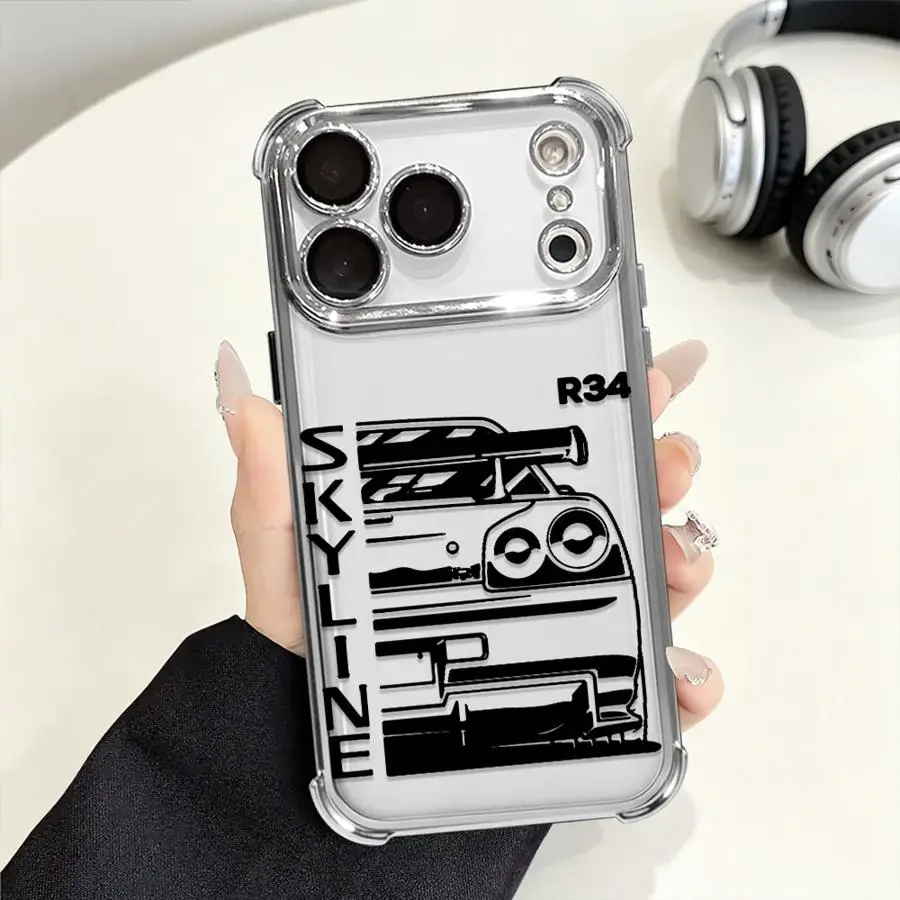 Dream Car JDM Cool Phone Cover Case for Apple iPhone 17 Pro Max Air 15 Pro 11 16e 14Pro 17e 13 14 16 12 Plus view 5