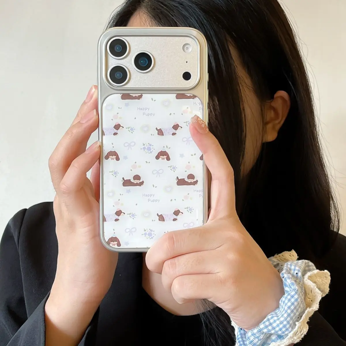 

Чехол для телефона с бантом и цветочной колбасой для iPhone 17AIR 16E 15 14 13 12 11 Pro XS Max, усовершенствованный чехол «все включено» с защитой от падения