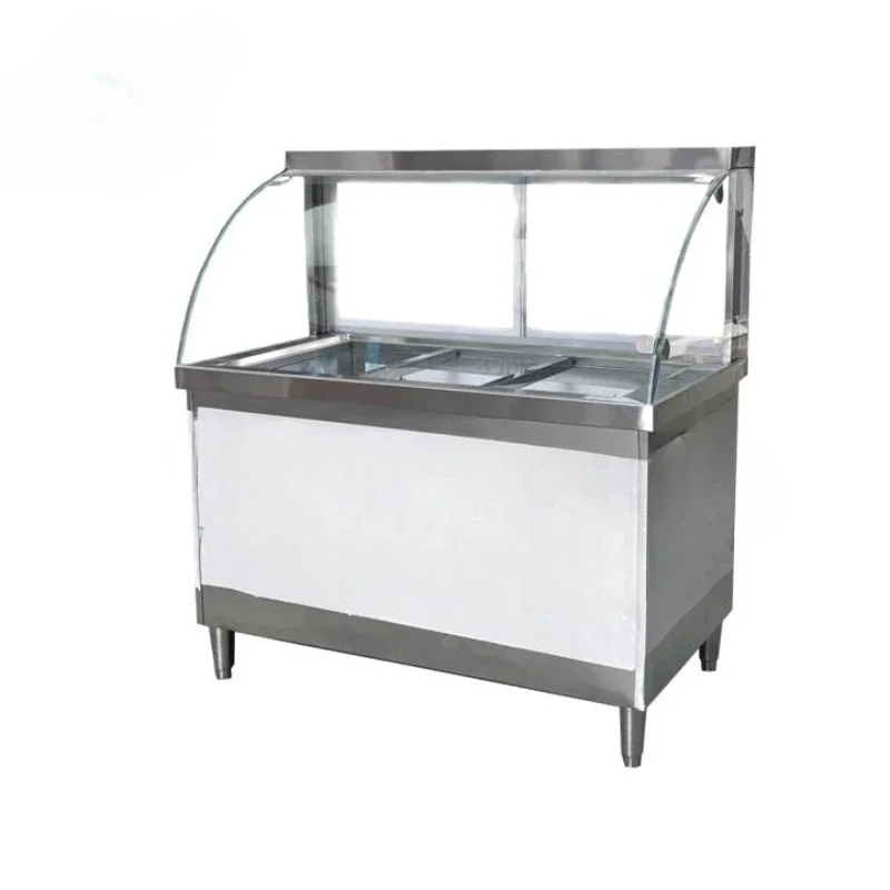 Insulation Selling Table Food Insulation Heating Worktable Restaurant Hotel Rice Heating Stainless Steel Insulation Table