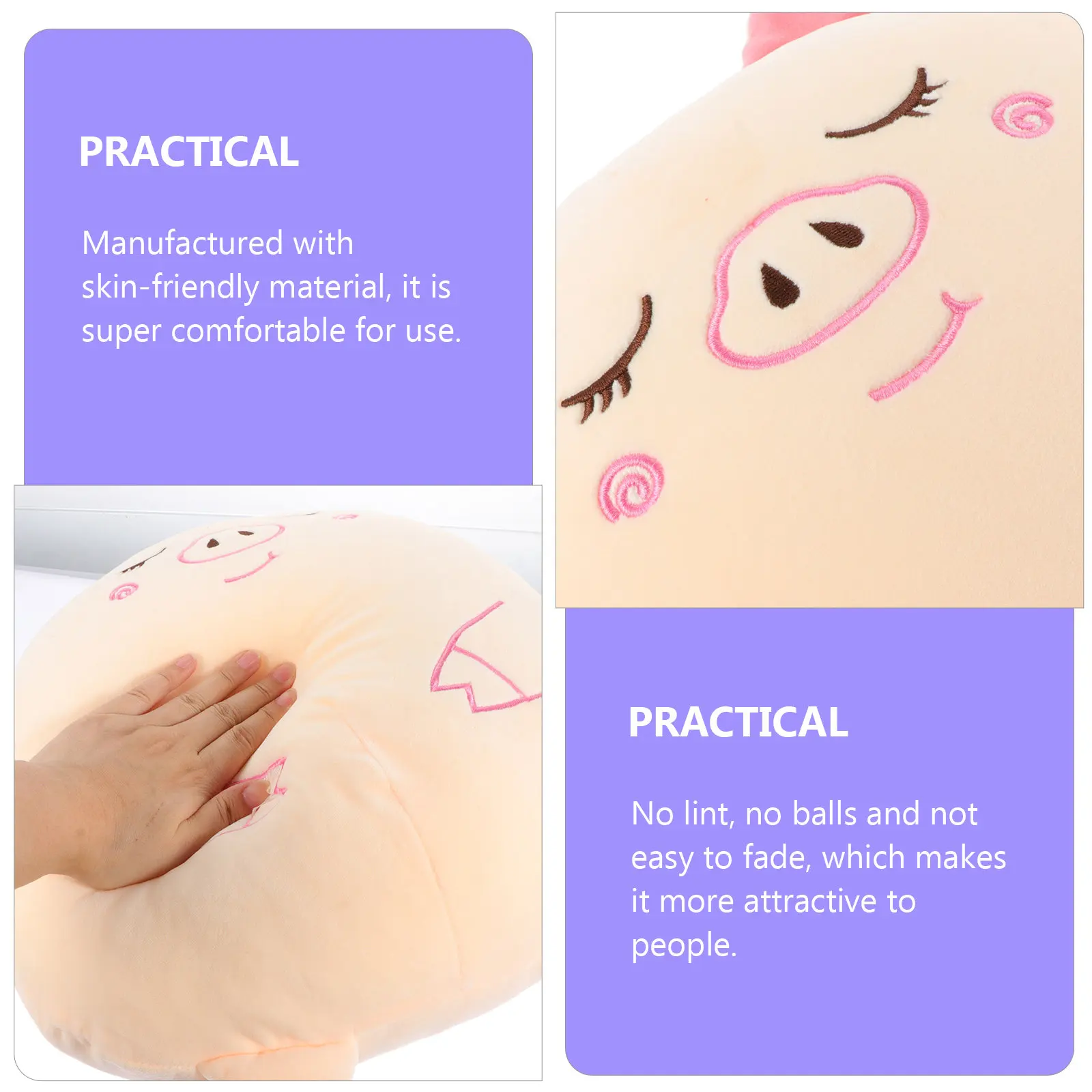 2-in-1 Pillow Blanket Summer Cooling Air Condition Blanket Winter Warm Sleeping Cushion Soft Skin-Friendly Non-Shedding Wrinkle view 3