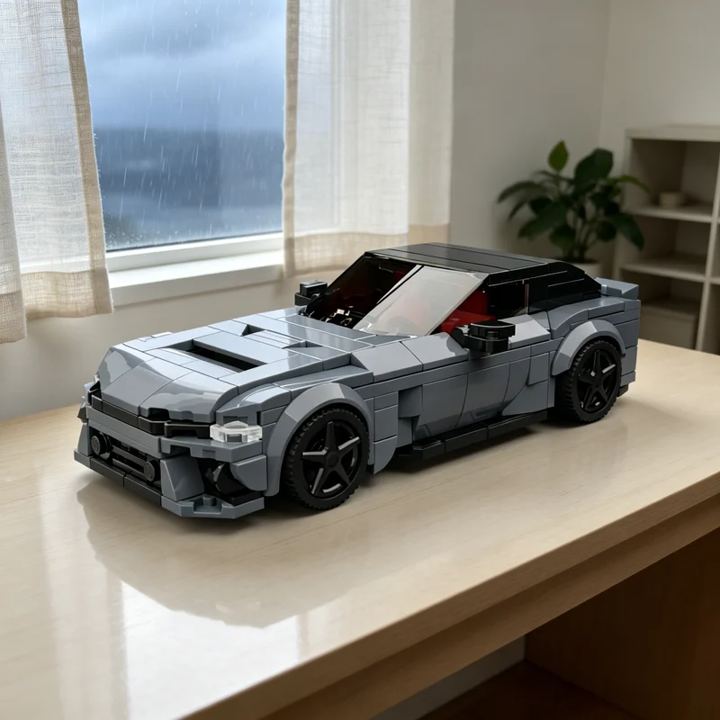 

368pcs MOC Toyota GR City Champions Model Building Blocks Creative Display Gift Collectible Decor Kids Premium Adult Desk Home