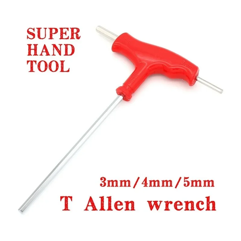 Mechanical Workshop Tools Screwdriver Allen Wrench Spanner 3mm-4mm-5mm Integrated Hand Tools