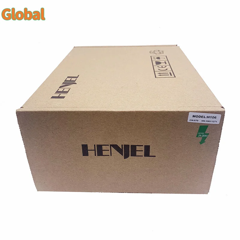 HENJEL H106 6 ปุ่มอุตสาหกรรมไร้สายวิทยุเครนรีโมทคอนโทรลรอกเหนือศีรษะ Bridge TRACK Crane CONTROLLER