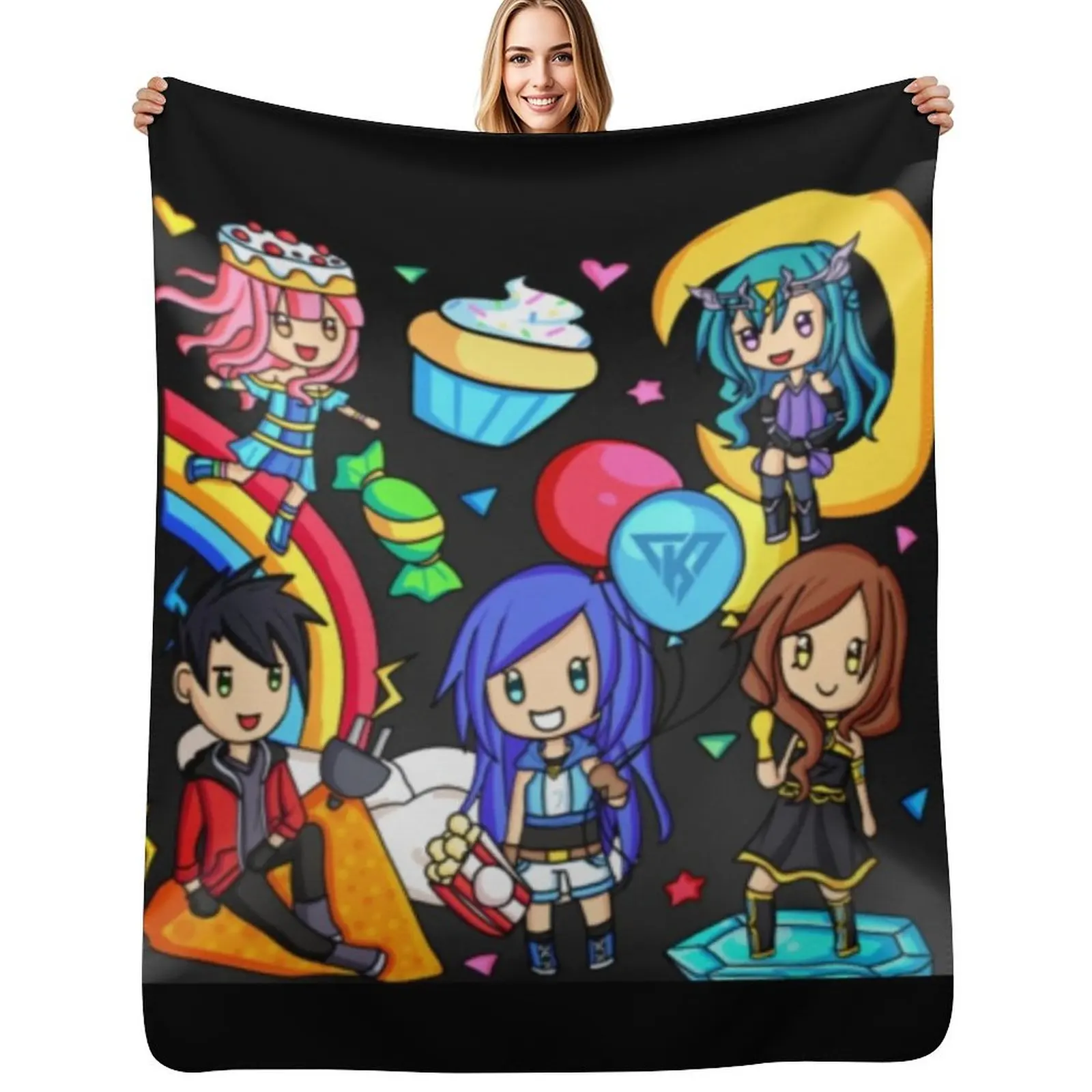 

The krew Throw Blanket Tourist blankets ands funny gift for sofa Blankets