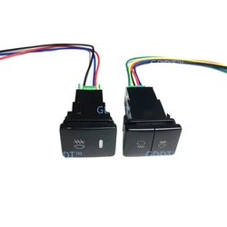 1 Piece Lamp Control Switch For Pajero For Montero 3 4 IO For Lancer Grandis MR190953 4 Pin Wires For Outlander