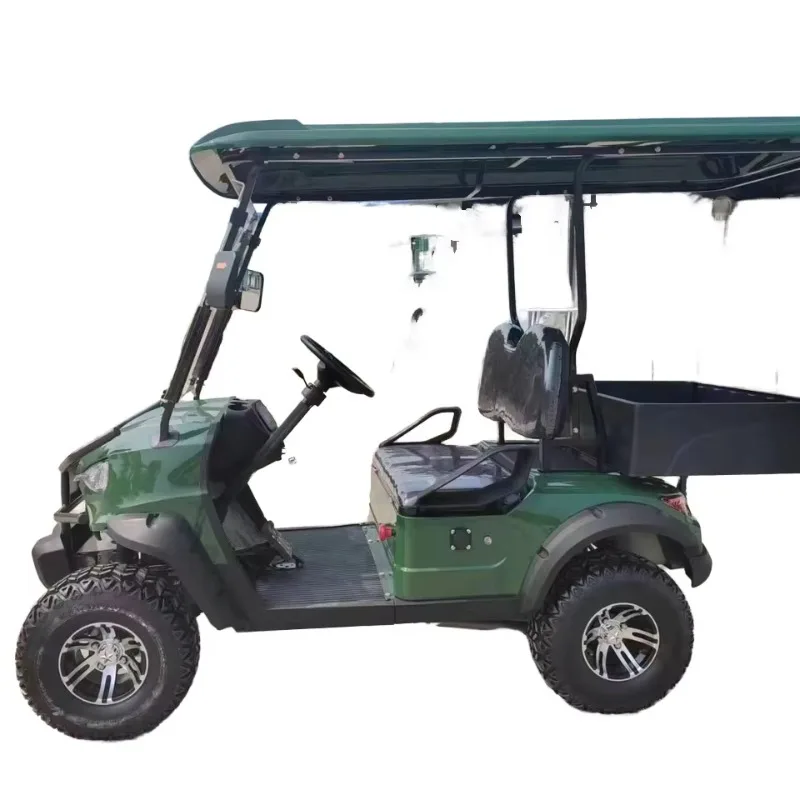 Electric golf cart 3-4 seater 4x4 off-road club car for sale, gold custom, free design