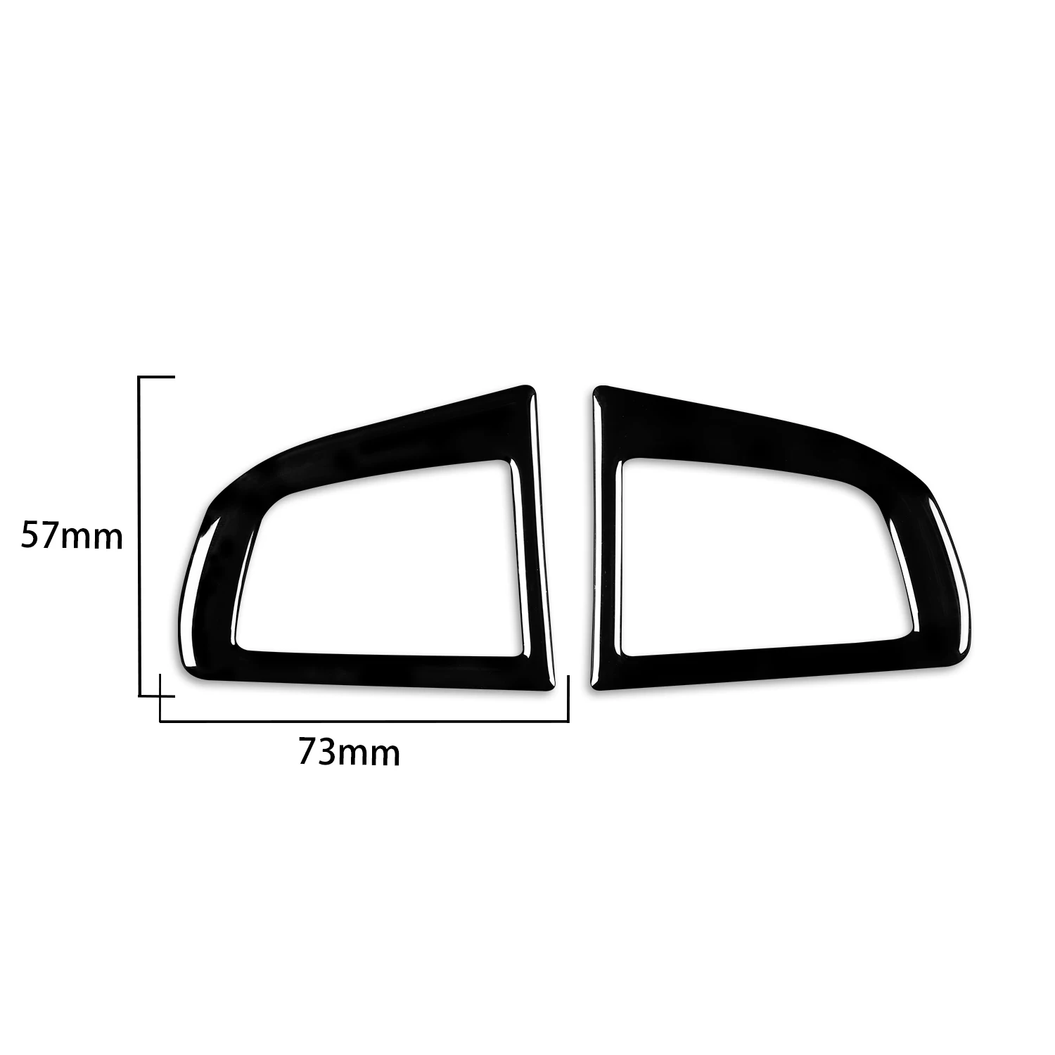 For Mazda 3 Axela 10-13 Mazdaspeed 3 Piano Black Steering Wheel Button Frame Plastic Plate Panel Trim Cover Car Interior Sticke