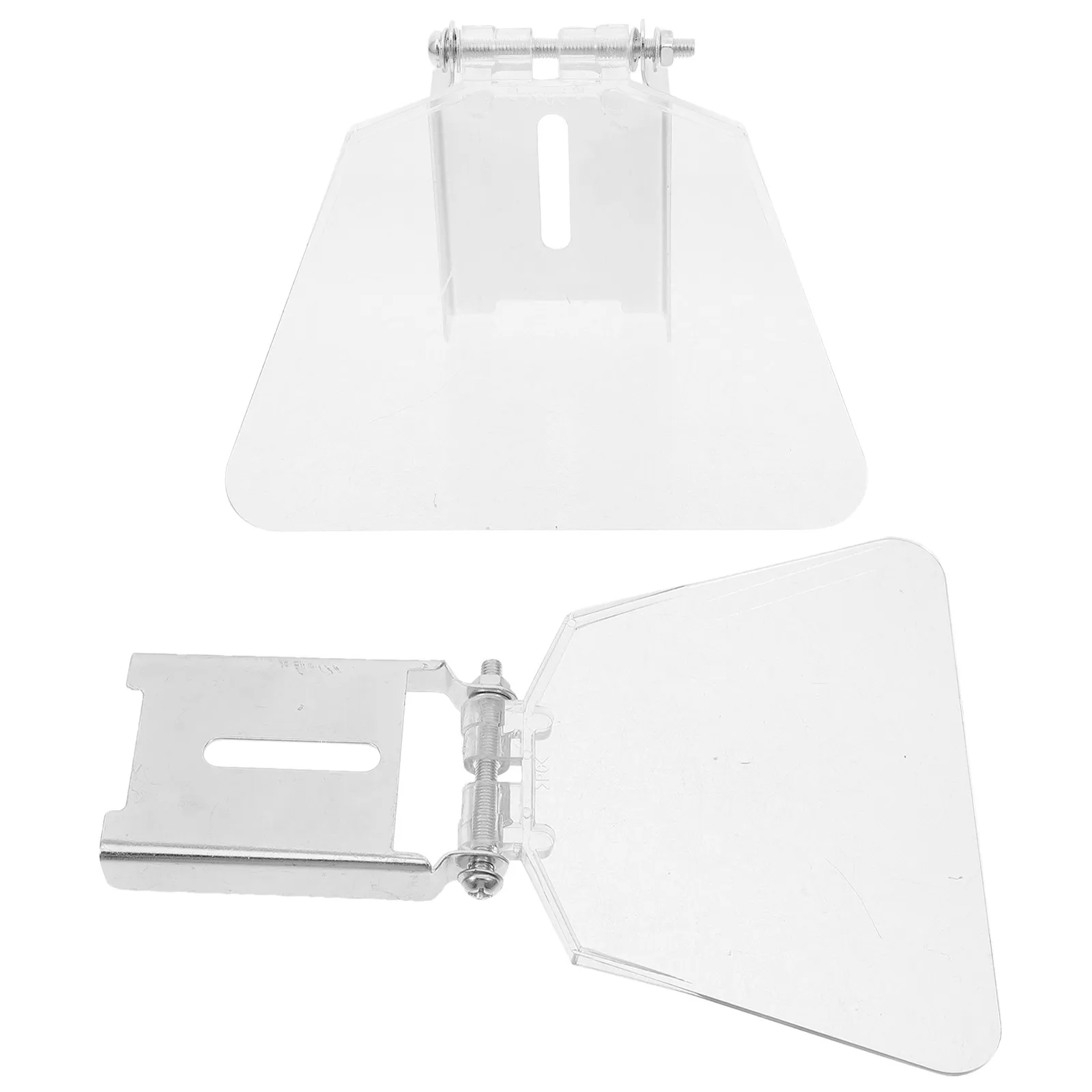 

1Pair Bench Grinder Eye Cover Heavy-Duty Transparent Plastic Shield Reliable Eye Protection Debris Blocking Convenient