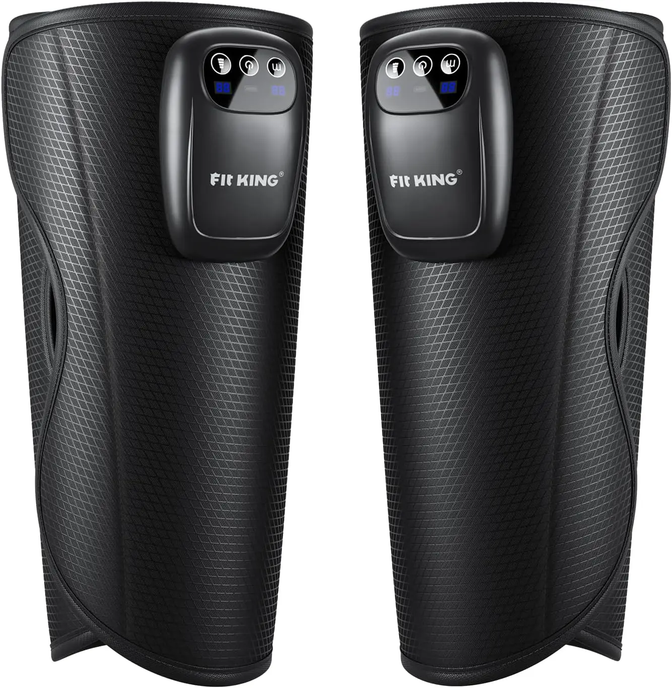 

Rechargeable Cordless Leg Massager for Circulation, Pain Relief & Muscle Recovery with 3 Modes, Adjustable Size