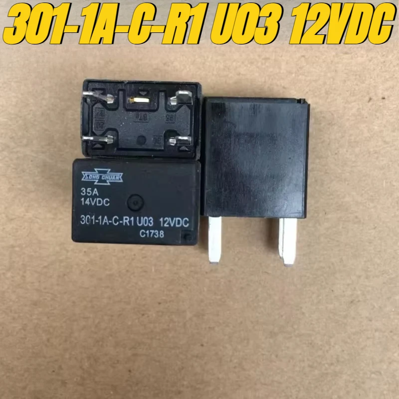 

（Brand New Original）1pcs/lot 100% original genuine relay:301-1A-C-R1 U03 12VDC 301-1A-C-R1 12VDC 4pins Automotive relay