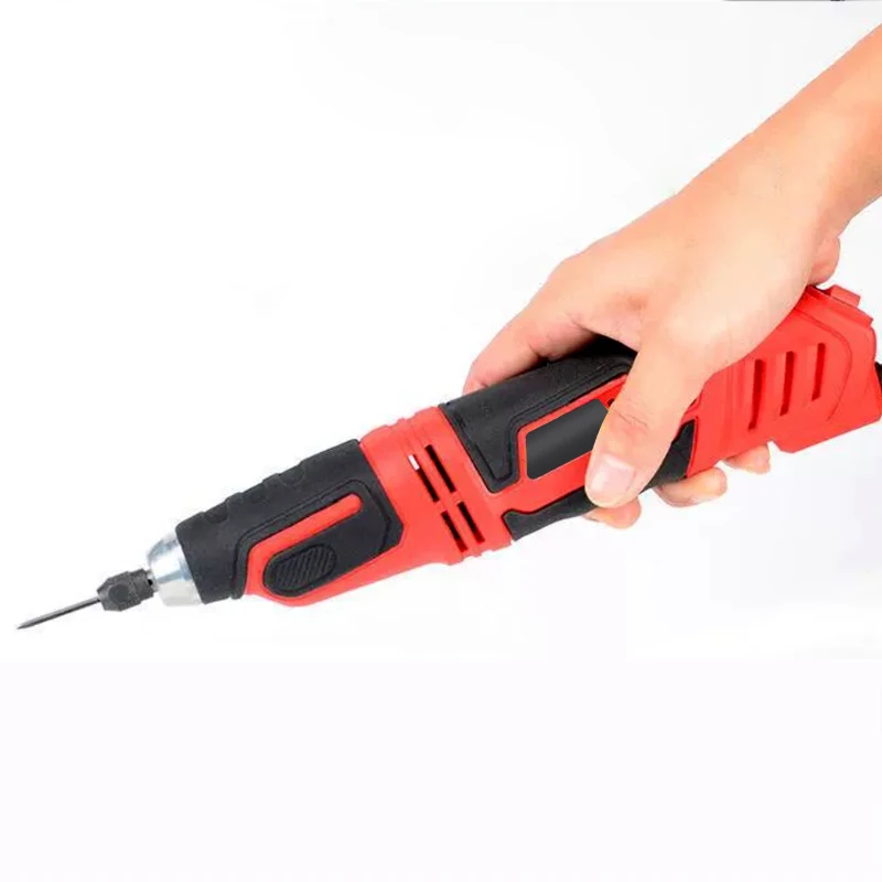 50W Electric Engraving Machine Wood Carving Chisel Carpentry For Bonsai Stump Repair Small Carved DIY Electrical Tools With Box