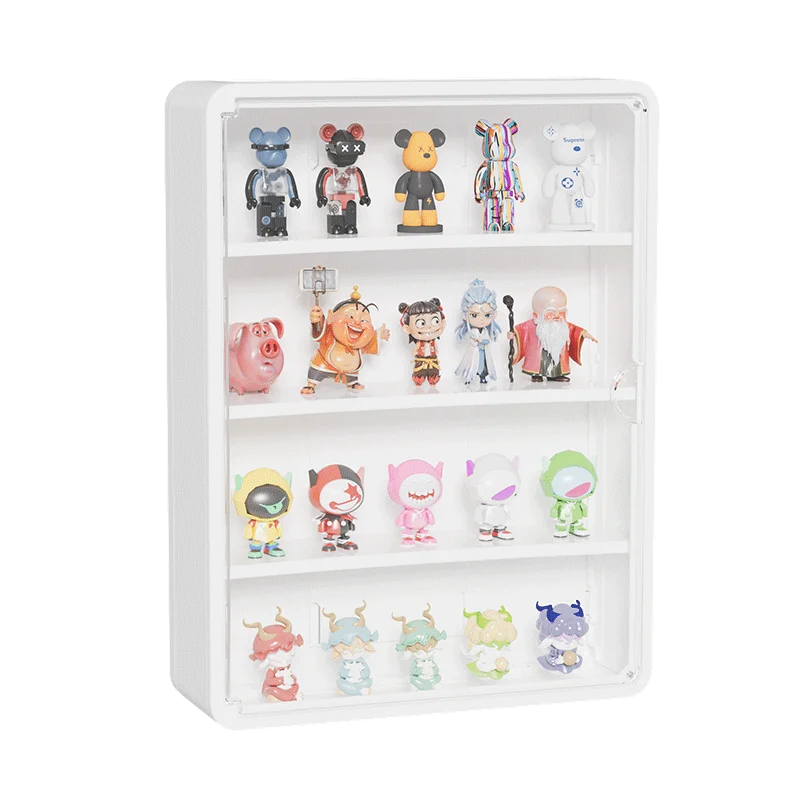 Große Containerisierte Designs Acryl-Organizer für Sammelfiguren und Blind Box Spielzeug Actionfiguren Desktop-Organizer Box