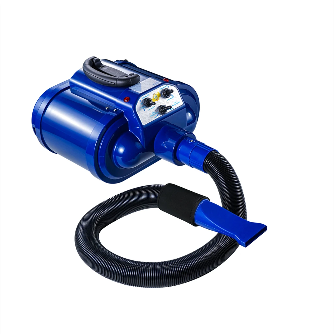 Dual Motor Dog Pet HV Blow Dryer Adjustable Speed High&Low Temperature Setting High Velocity Grooming Blow Dryer Copper Plastic