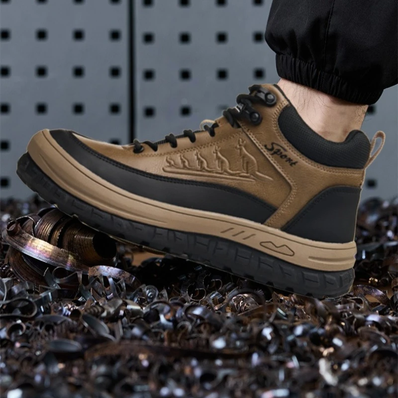 10kv Insulated Protection Shoes Men Anti-crush Anti-puncture Safety Boots Electricians Wear-resistant Work Insulated Shoes Men
